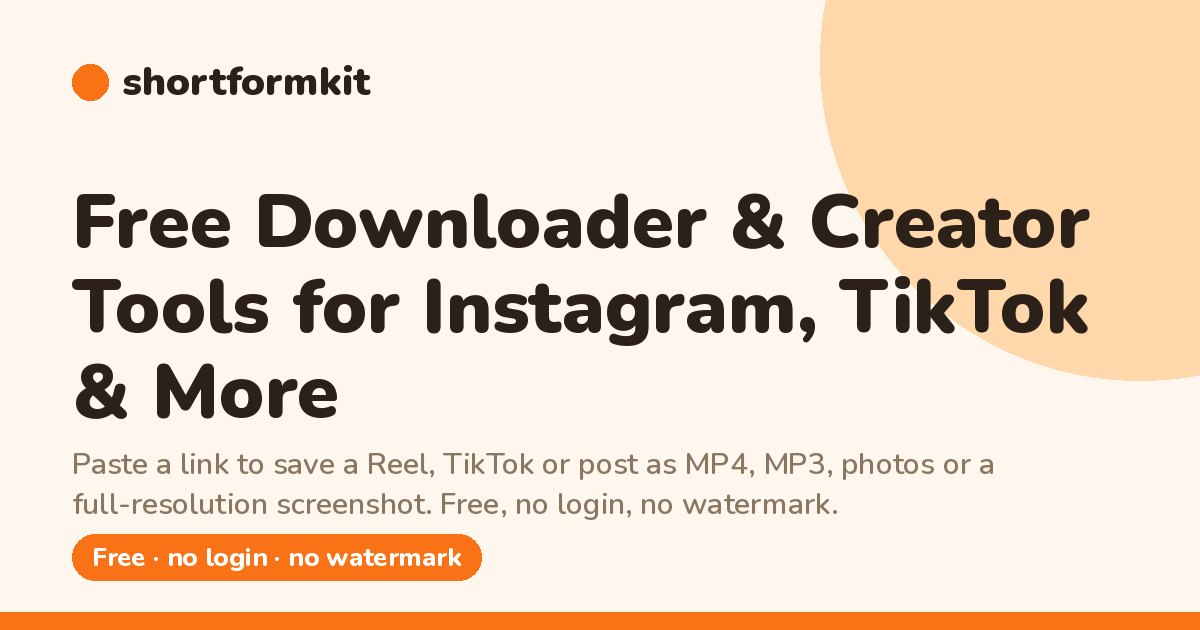 I'm a video editor and got tired of upload sites with watermarks, so I built free tools that run ent