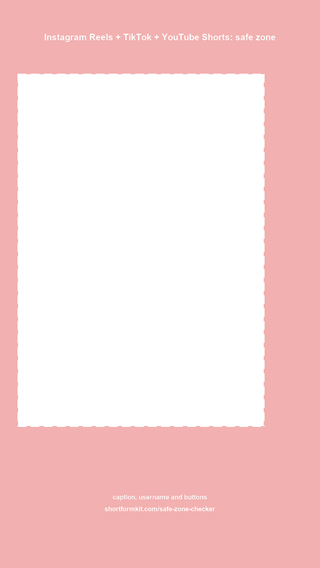 All three safe zone template